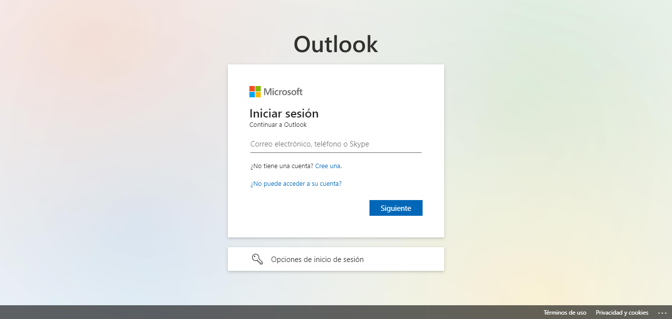 Iniciar sesi n en outlook as sistemas